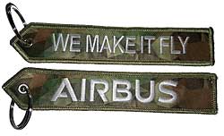 Schlüsselanhänger: Airbus - Camouflage - We make it fly