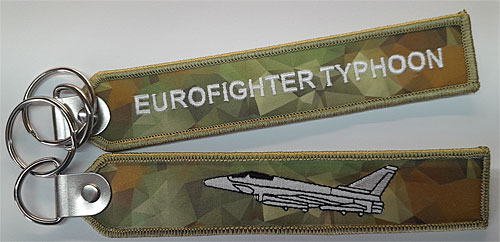 Schlüsselanhänger: Eurofighter Typhoon - Camouflage