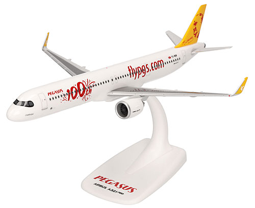 Flugzeugmodelle: Pegasus - 100th - Airbus A321neo - 1:200