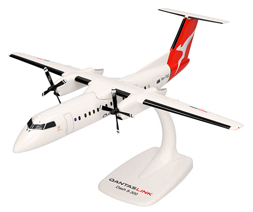 Flugzeugmodelle: Qantas - DHC-8-300 - 1:100