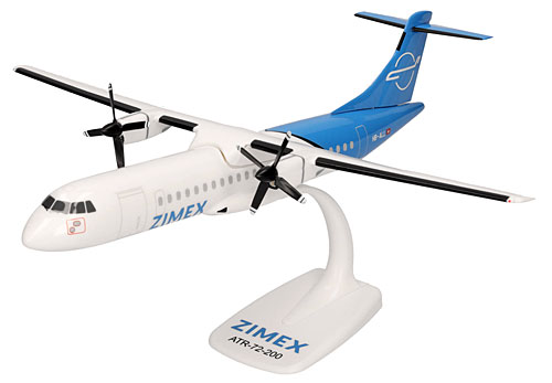 Flugzeugmodelle: Zimex Aviation - ATR 72-200F - 1:100