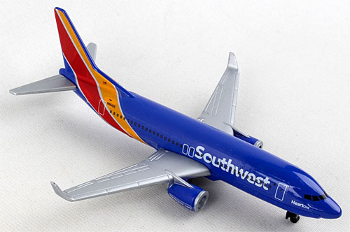 Spielzeug: Southwest B737 Spielzeugflugzeug