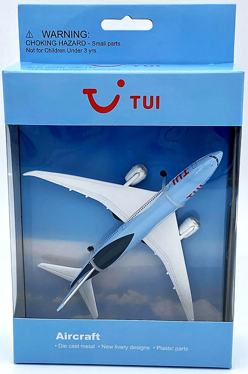 Spielzeug: TUI Spielzeugflugzeug Boeing B787-8